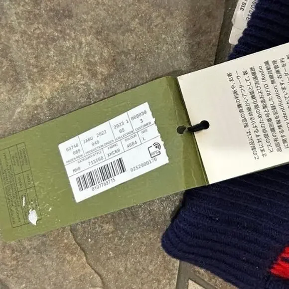 Men's Gucci web stripe 100% wool track pants size large made in Italy - Picture 5 of 10